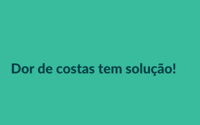Osteopatia em Águeda: alivie as dores de costas